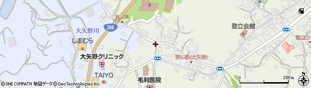 熊本県上天草市大矢野町登立8591周辺の地図