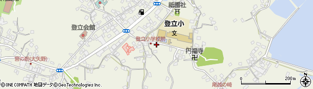 熊本県上天草市大矢野町登立14039周辺の地図