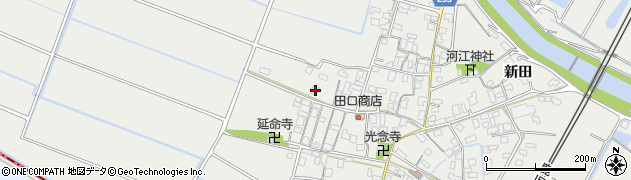 熊本県宇城市小川町新田771周辺の地図