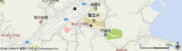 熊本県上天草市大矢野町登立14035周辺の地図