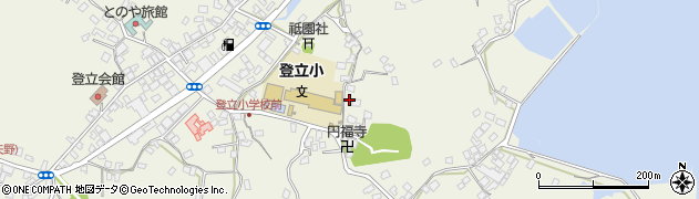 熊本県上天草市大矢野町登立13075周辺の地図