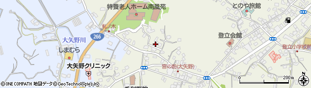 熊本県上天草市大矢野町登立8596周辺の地図