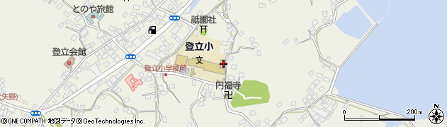 熊本県上天草市大矢野町登立14112周辺の地図