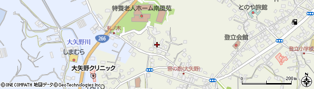 熊本県上天草市大矢野町登立8597周辺の地図