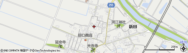 熊本県宇城市小川町新田1251周辺の地図