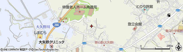 熊本県上天草市大矢野町登立8600周辺の地図