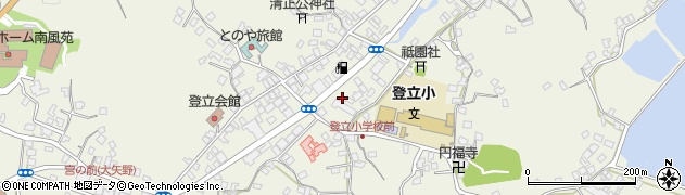 熊本県上天草市大矢野町登立14141周辺の地図