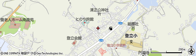 熊本県上天草市大矢野町登立185周辺の地図