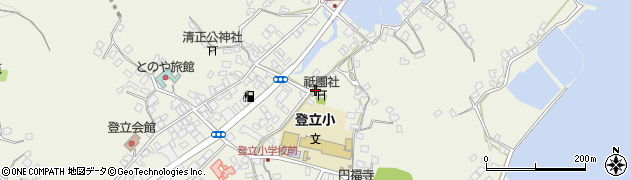 熊本県上天草市大矢野町登立13003周辺の地図