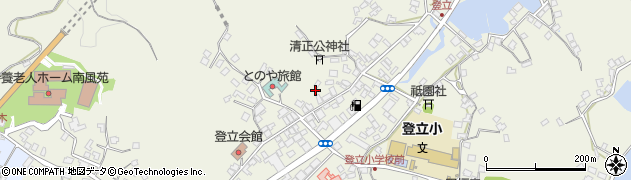 熊本県上天草市大矢野町登立186周辺の地図