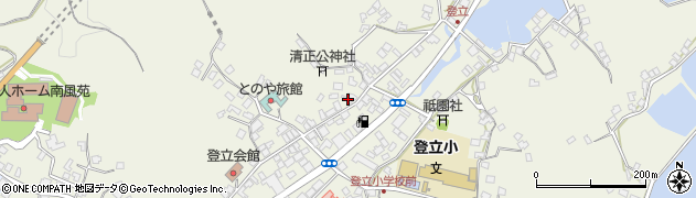 熊本県上天草市大矢野町登立188周辺の地図