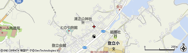 熊本県上天草市大矢野町登立196周辺の地図