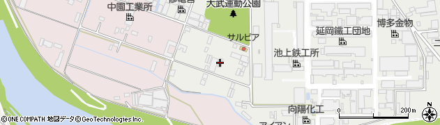 有限会社津隈機工周辺の地図