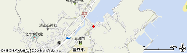 熊本県上天草市大矢野町登立12961周辺の地図