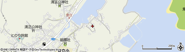 熊本県上天草市大矢野町登立12916周辺の地図