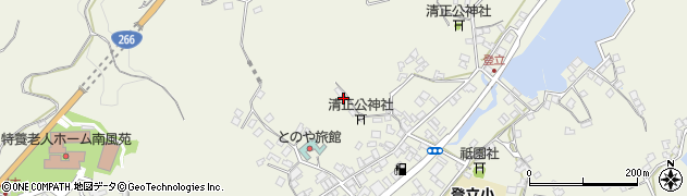 熊本県上天草市大矢野町登立281周辺の地図