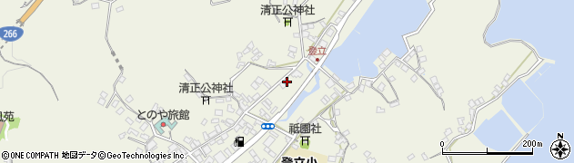 熊本県上天草市大矢野町登立334周辺の地図