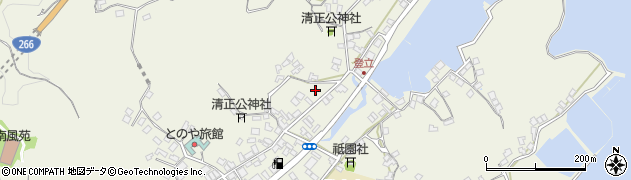 熊本県上天草市大矢野町登立332周辺の地図