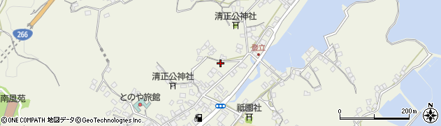熊本県上天草市大矢野町登立317周辺の地図