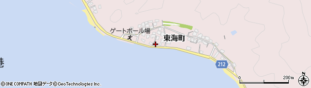 宮崎県延岡市東海町84周辺の地図