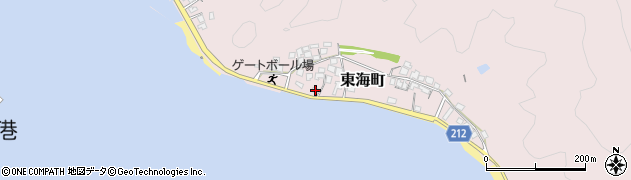 宮崎県延岡市東海町67周辺の地図
