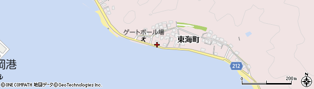 宮崎県延岡市東海町87周辺の地図
