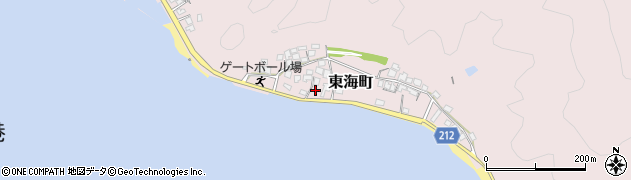 宮崎県延岡市東海町82周辺の地図