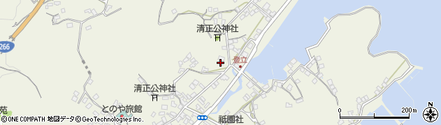 熊本県上天草市大矢野町登立342周辺の地図