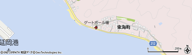 宮崎県延岡市東海町94周辺の地図