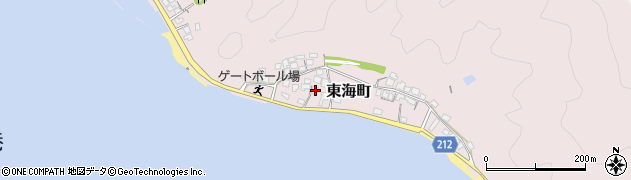 宮崎県延岡市東海町68周辺の地図