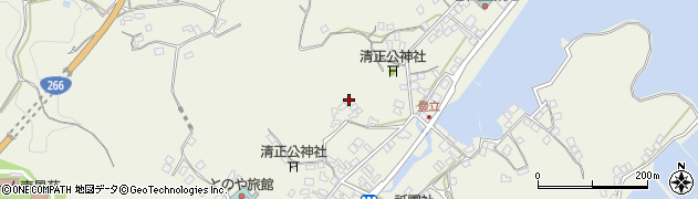 熊本県上天草市大矢野町登立300周辺の地図