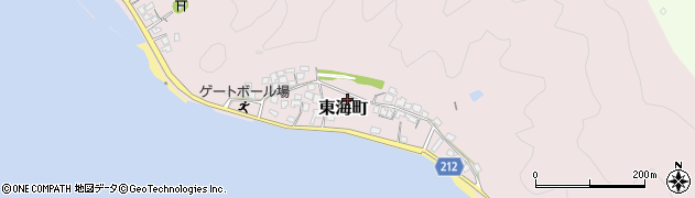 宮崎県延岡市東海町60周辺の地図