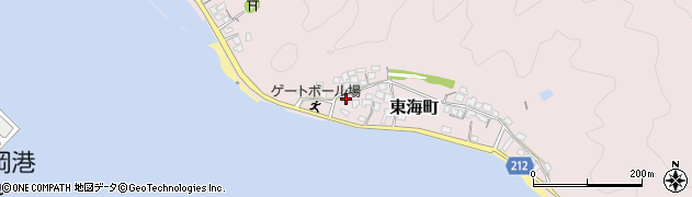 宮崎県延岡市東海町88周辺の地図