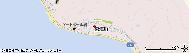 宮崎県延岡市東海町69周辺の地図