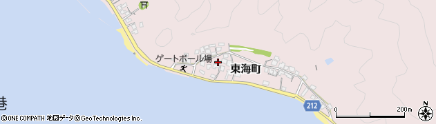 宮崎県延岡市東海町80周辺の地図