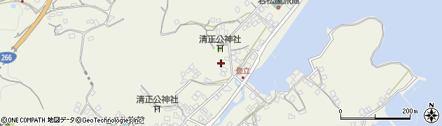 熊本県上天草市大矢野町登立408周辺の地図