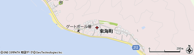 宮崎県延岡市東海町81周辺の地図