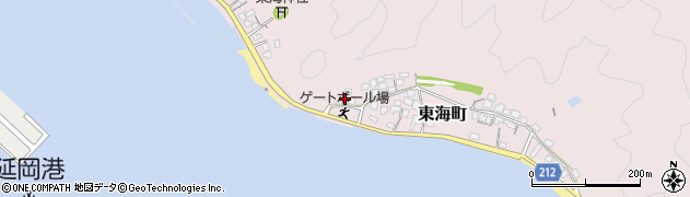 宮崎県延岡市東海町93周辺の地図