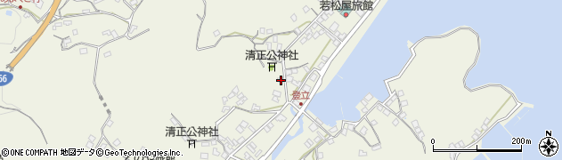 熊本県上天草市大矢野町登立355周辺の地図