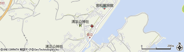 熊本県上天草市大矢野町登立365周辺の地図