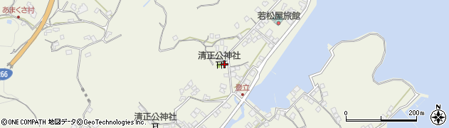 熊本県上天草市大矢野町登立359周辺の地図