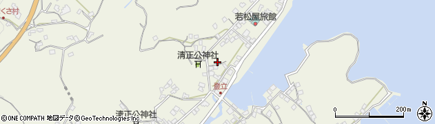 熊本県上天草市大矢野町登立361周辺の地図