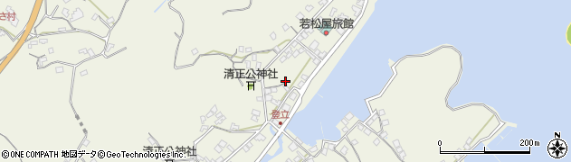 熊本県上天草市大矢野町登立370周辺の地図