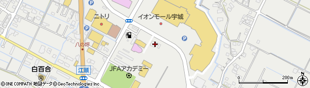 かかし 熊本宇城店周辺の地図