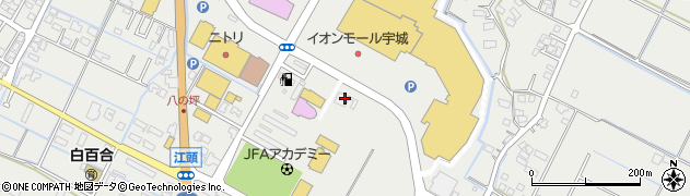 メガネのヨネザワ　イオンモール宇城店周辺の地図