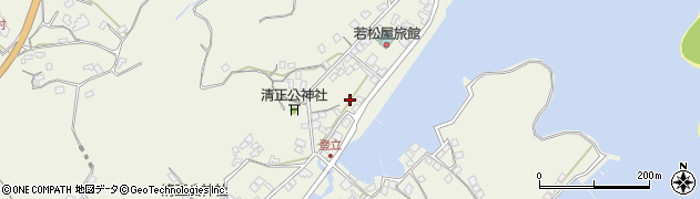 熊本県上天草市大矢野町登立368周辺の地図