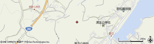 熊本県上天草市大矢野町登立周辺の地図