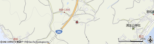 熊本県上天草市大矢野町登立833周辺の地図