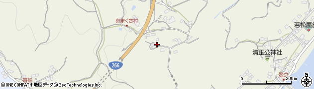 熊本県上天草市大矢野町登立834周辺の地図