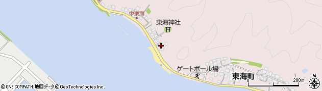 宮崎県延岡市東海町99周辺の地図